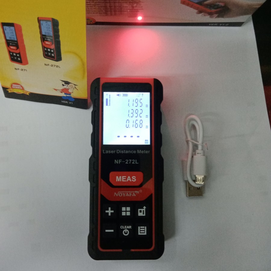 Noyafa NF-272L Laser Distance Meter 60 meter - Image 5