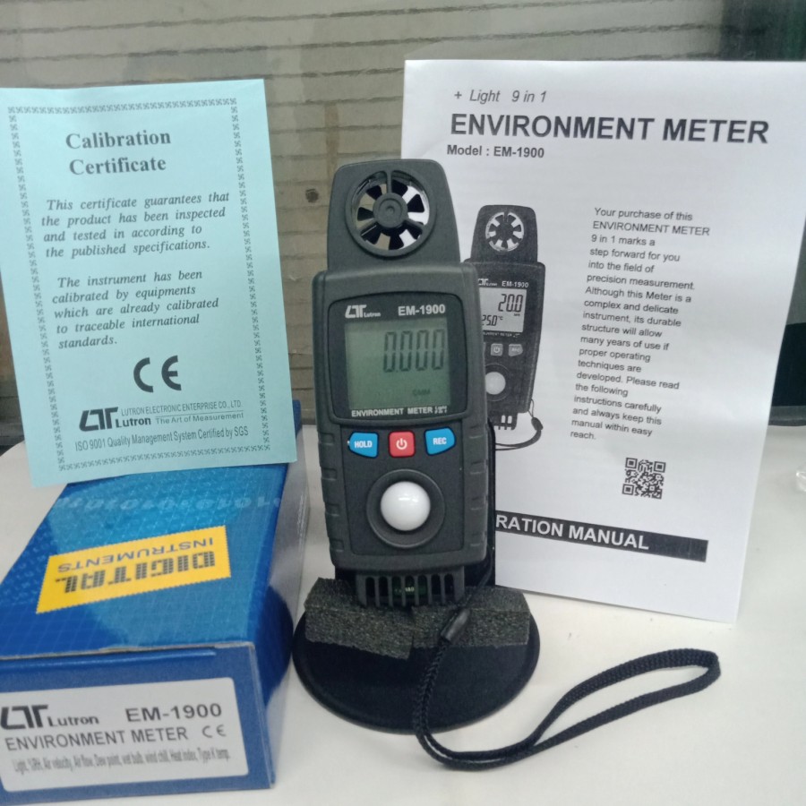 Environment Tester Jual Lutron EM-1900 9in1 Environment Tester Harga Murah 2025