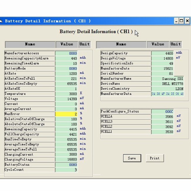 RFNT3 Portable baterai tester - Image 3