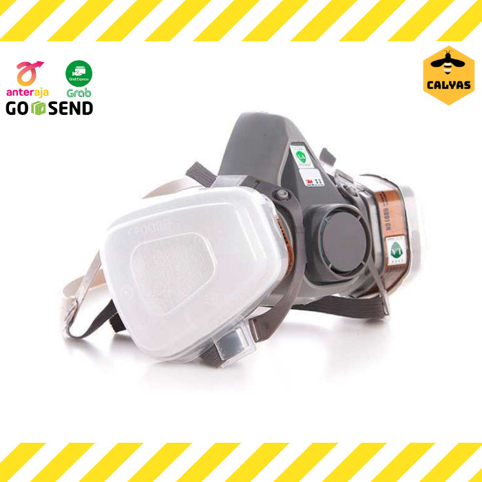 Masker Gas Industrial / Masker Cat / Masker Lab Safety Respirator