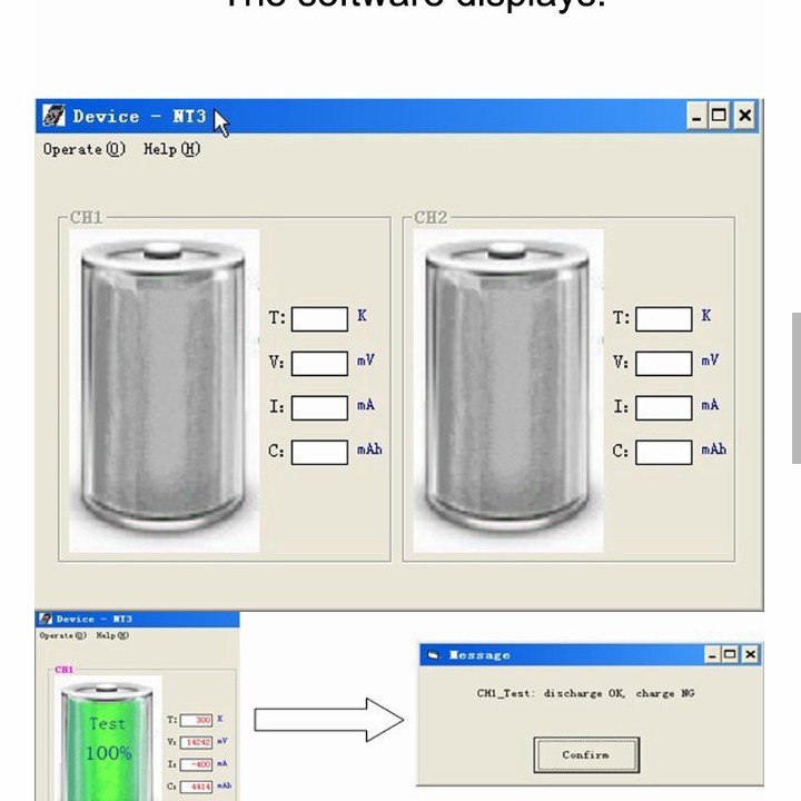RFNT3 Portable baterai tester - Image 5