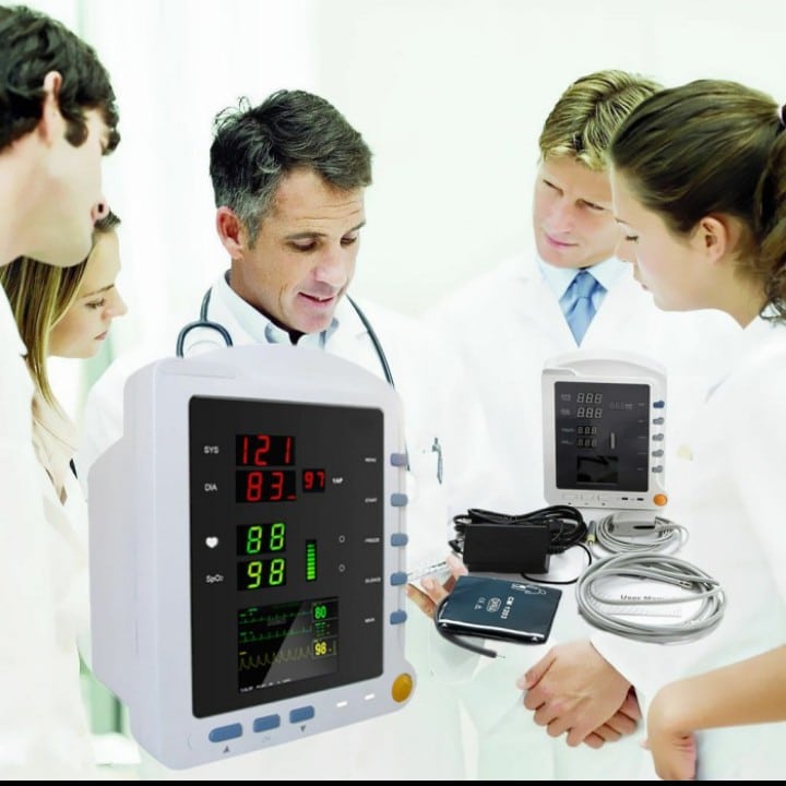 Patient monitor ICU CONTEC ICU with Infrared Thermometer Sp02 Nibp - Image 2