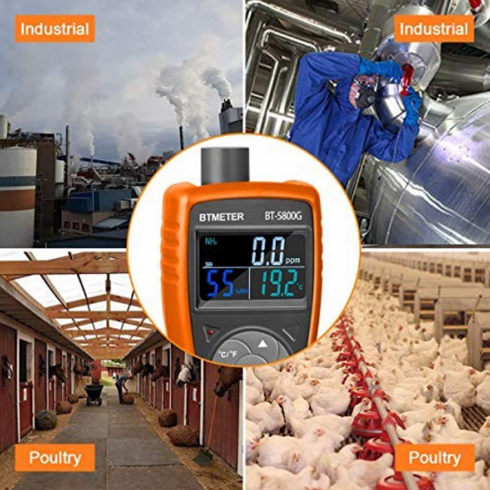 BTMETER BT-5800G Ammonia Gas Detector - Image 4