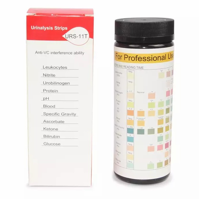 Contec Digital Urine Analyzer BC401 urin with 100 strips - Image 2