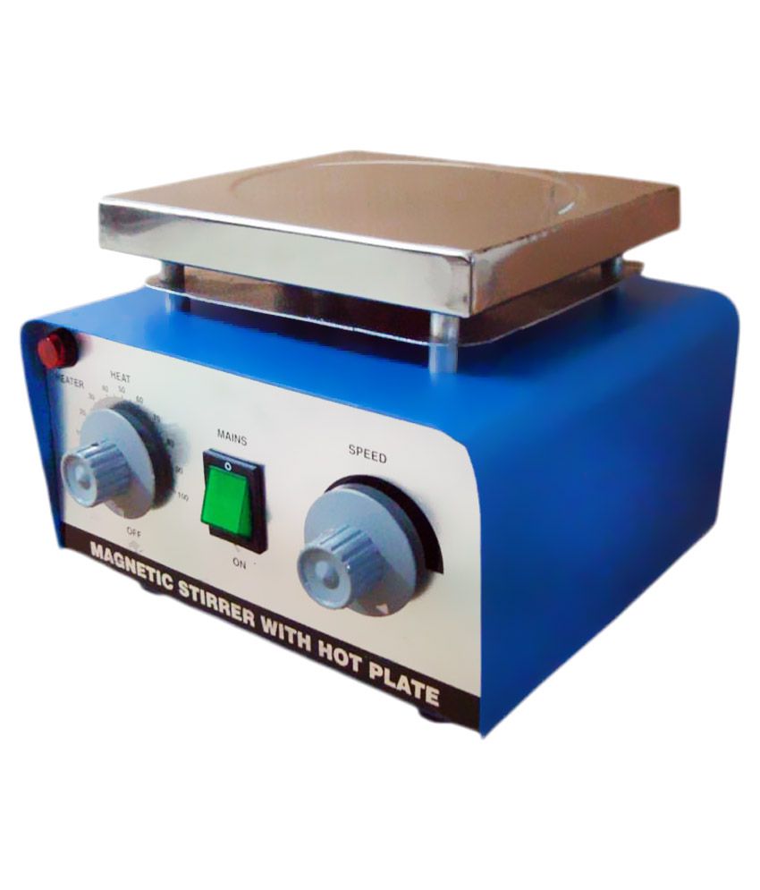 BASCO Magnetic Stirrer & Hot Plate 220V, 100C