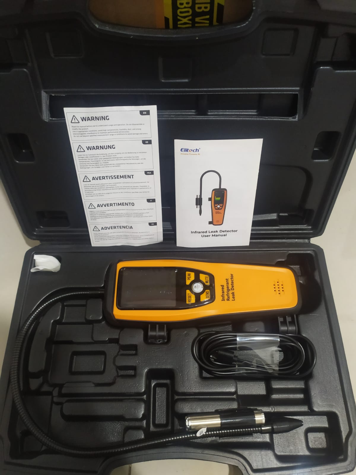 Elitech ILD-200 Leak Detector Tester HVAC Pipe 3 - Copy