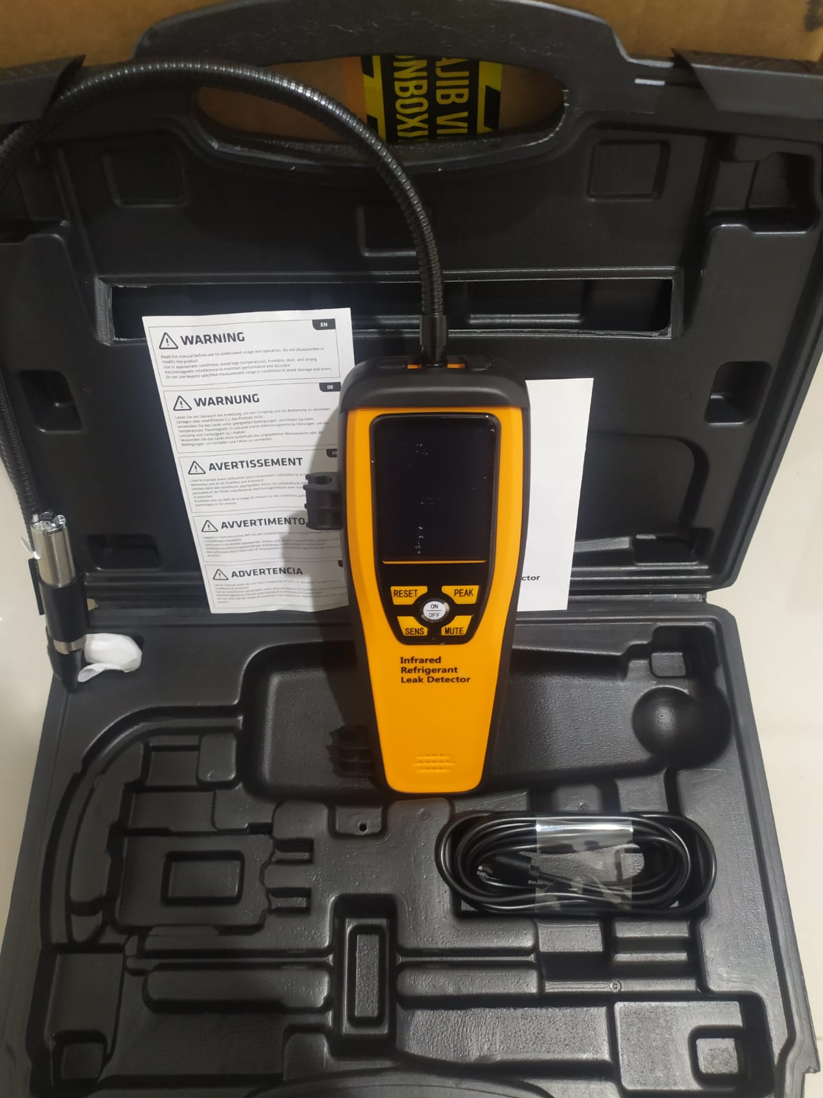 Elitech ILD-200 Leak Detector Tester HVAC Pipe 4