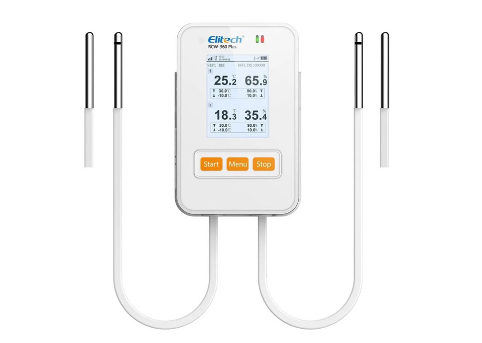 Elitech RCW-360 Plus 4G THE Temp and Humidity Data Logger