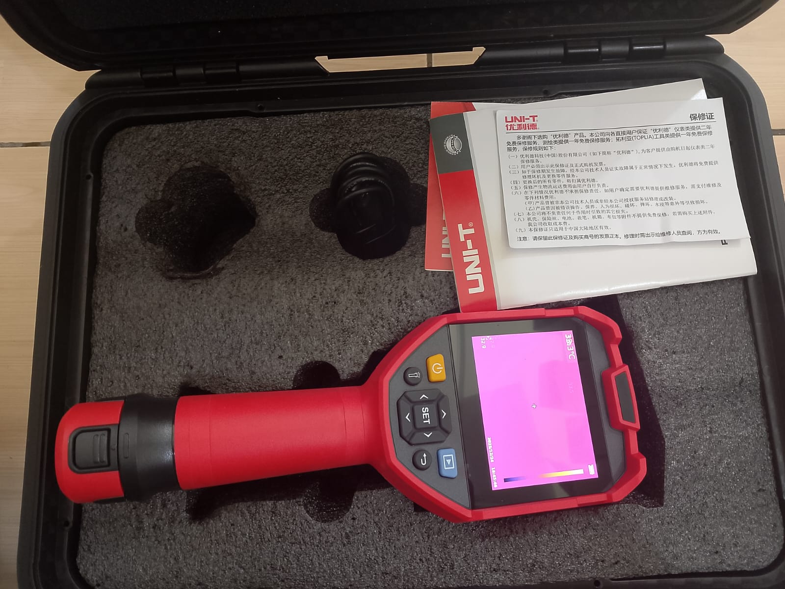 UNI-T UTi320E Thermal Imager Infrared UNIT PC App USB 1