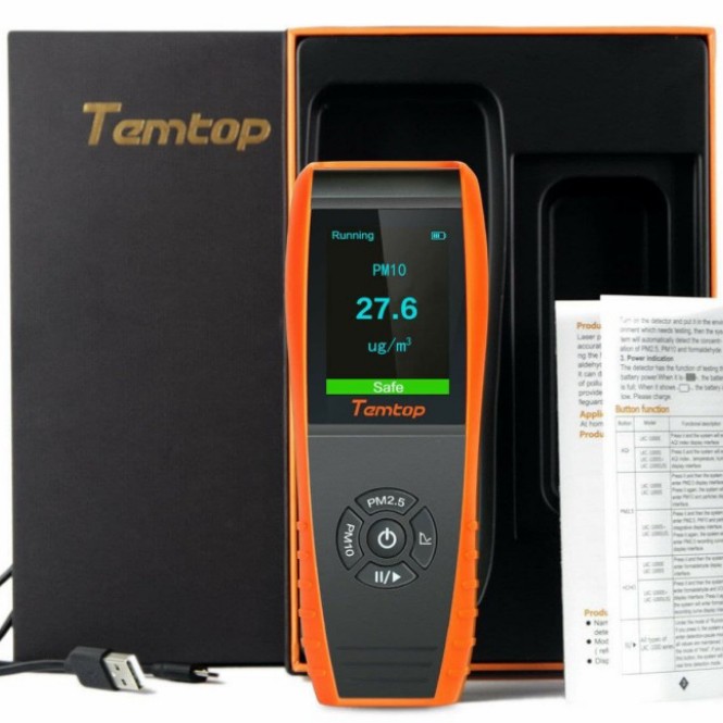 Temtop P600 Air Quality Monitor - Image 4