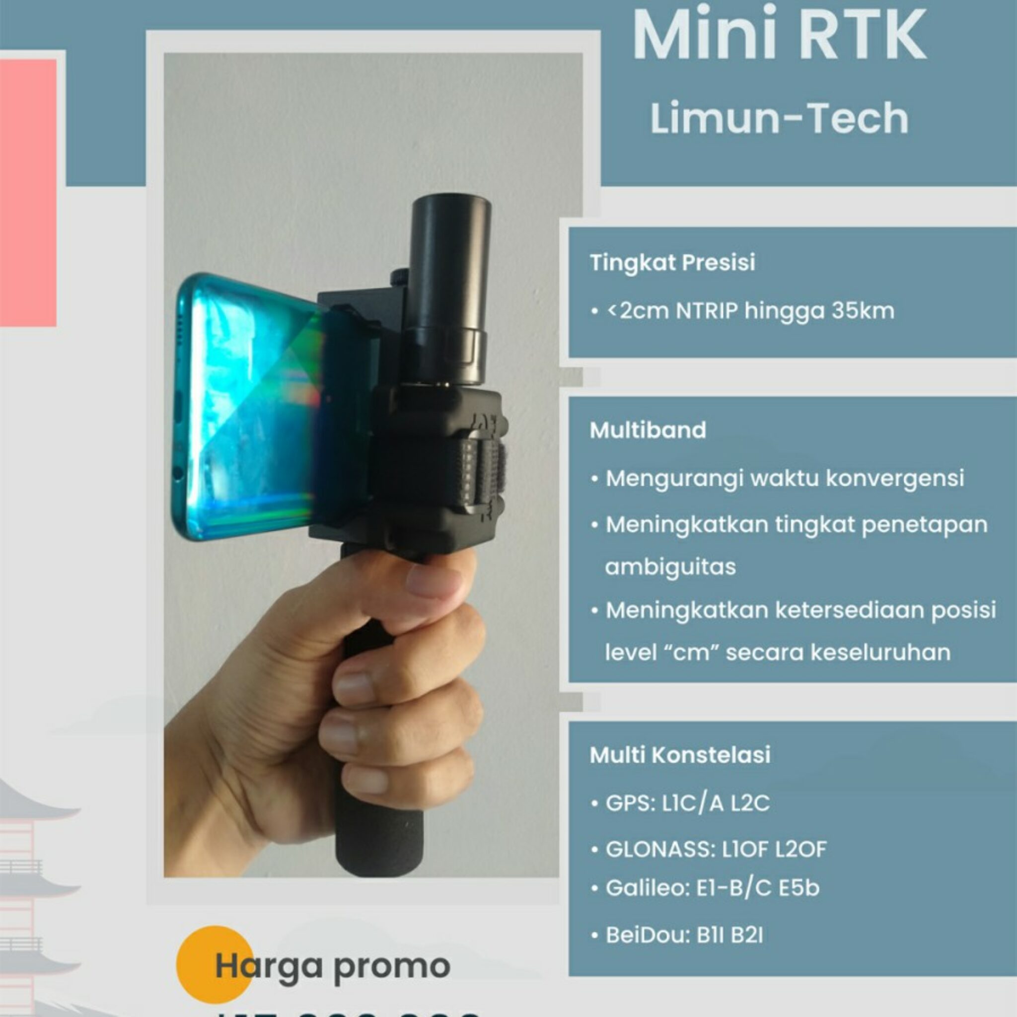 Mini Rtk Jual Smart Mini RTK Limun Tech Harga Murah 2026