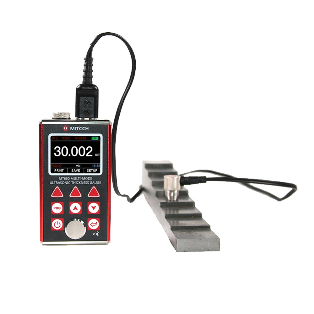 Mitech MT660 Multi-Mode Ultrasonic Thickness Gauge - Image 5