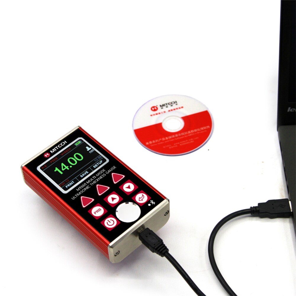 Mitech MT660 Multi-Mode Ultrasonic Thickness Gauge - Image 4
