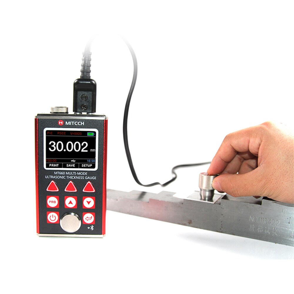 Mitech MT660 Multi-Mode Ultrasonic Thickness Gauge - Image 2