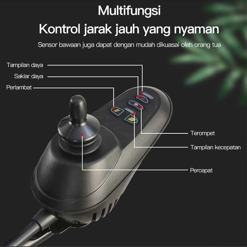 Kursi Roda Elektrik Bisa Rebahan Full Otomatis 303 - Image 2