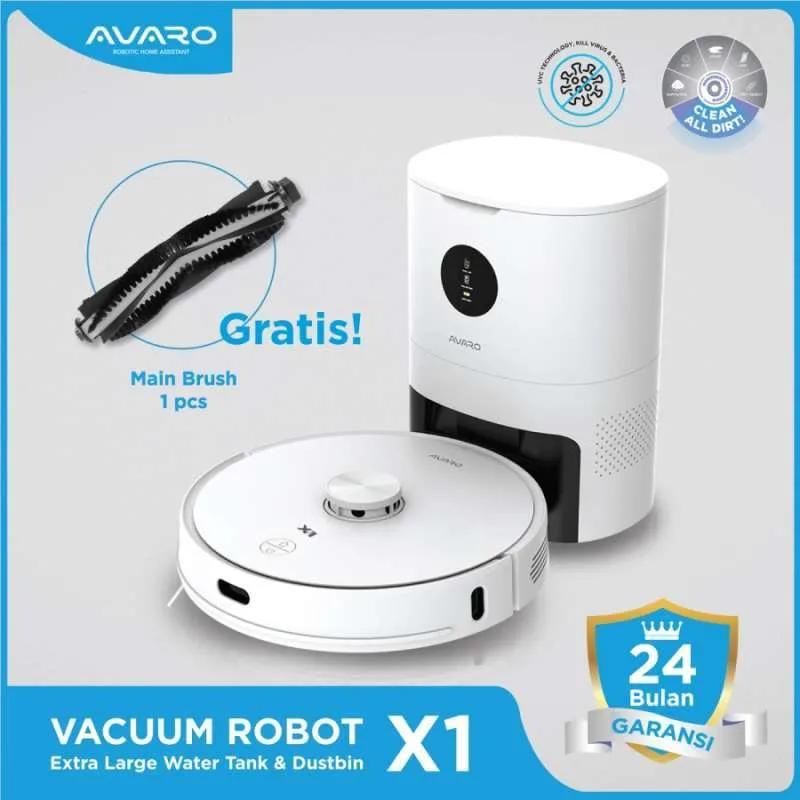 AVARO X1 Robot Vacuum Cleaner - Image 2