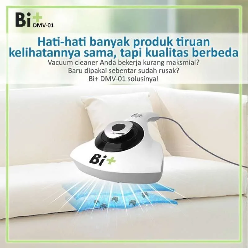 Bi+ DMV01 Bed Vacuum Cleaner UV Anti Mite Dust - Image 2