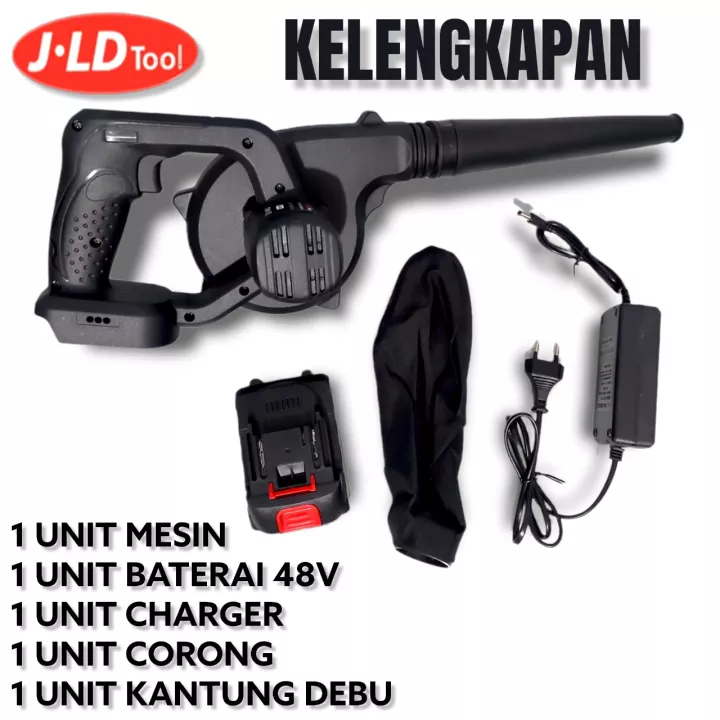 MESIN HAND BLOWER BATERAI JLD Mesin Sedot Tiup Portable Bulu Hewan