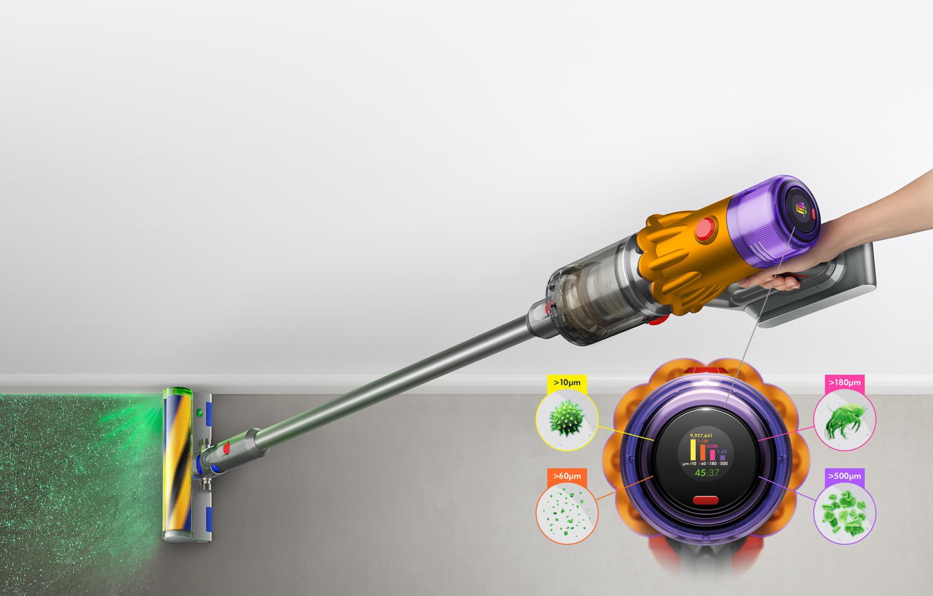 Dyson V12 Detect Slim™ Total Clean Vacuum Cleaner - Penyedot Debu - Image 4