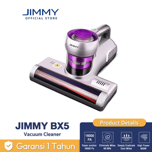 JIMMY BX5 Ultrasonic UV Anti-mite Vacuum Cleaner - Image 3