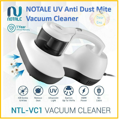 Notale UV Anti Dust Mite Vacuum Cleaner 14kPa HEPA Filter - Image 2