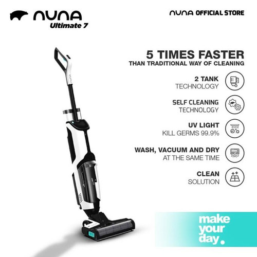 Nuna Ultimate 7 Cordless Wet Dry Sterilisation Vacuum Cleaner