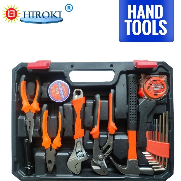 HIROKI MS-A-102 TOOLKIT SET 102 pcs TOOL KIT pertukangan HAND TOOLS - Image 2