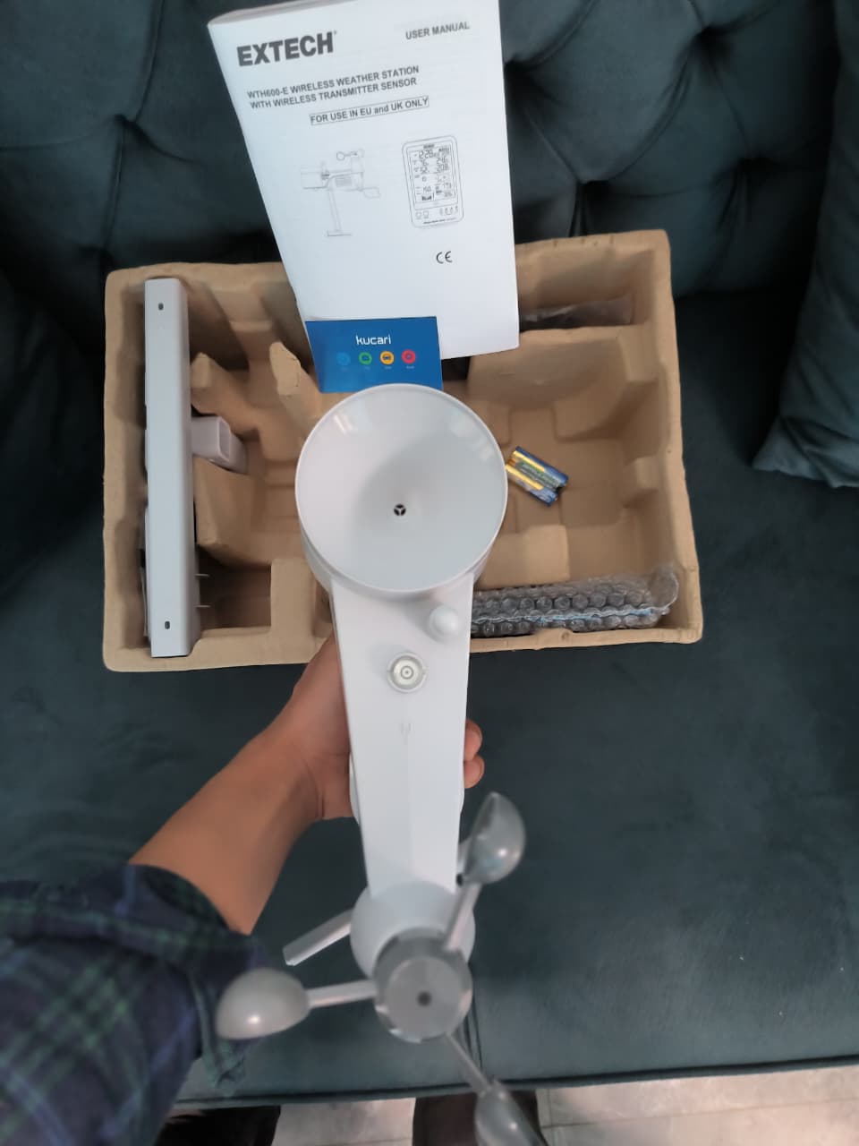 Extech WTH600-KIT Wireless Weather Station 2