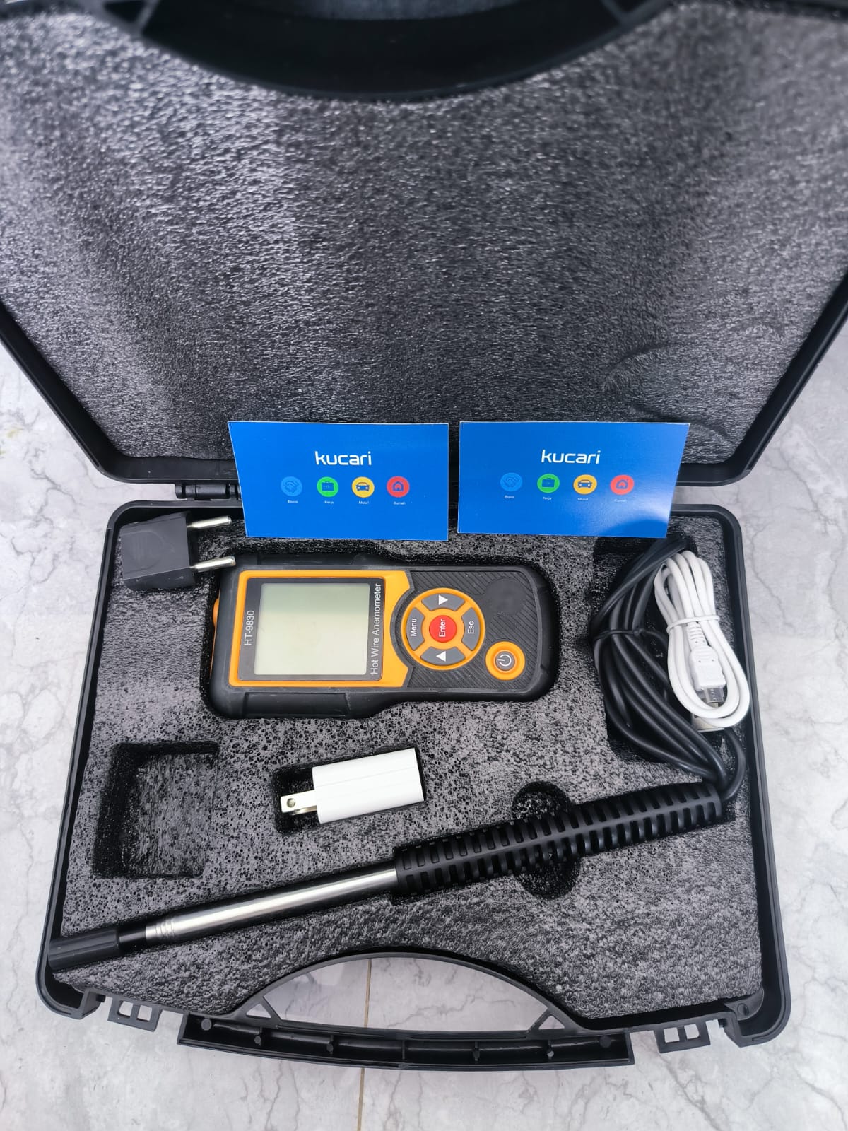 HTI HT 9830 Hot Wire Anemometer