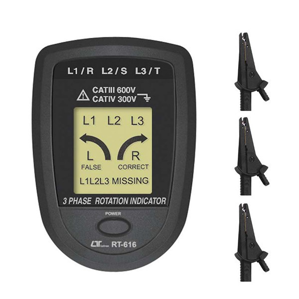 Lutron RT-616 Rotation Tester 3 Phase