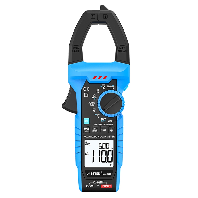 Mestek CM86B Digital Clamp Meter Tester Tang Ampere