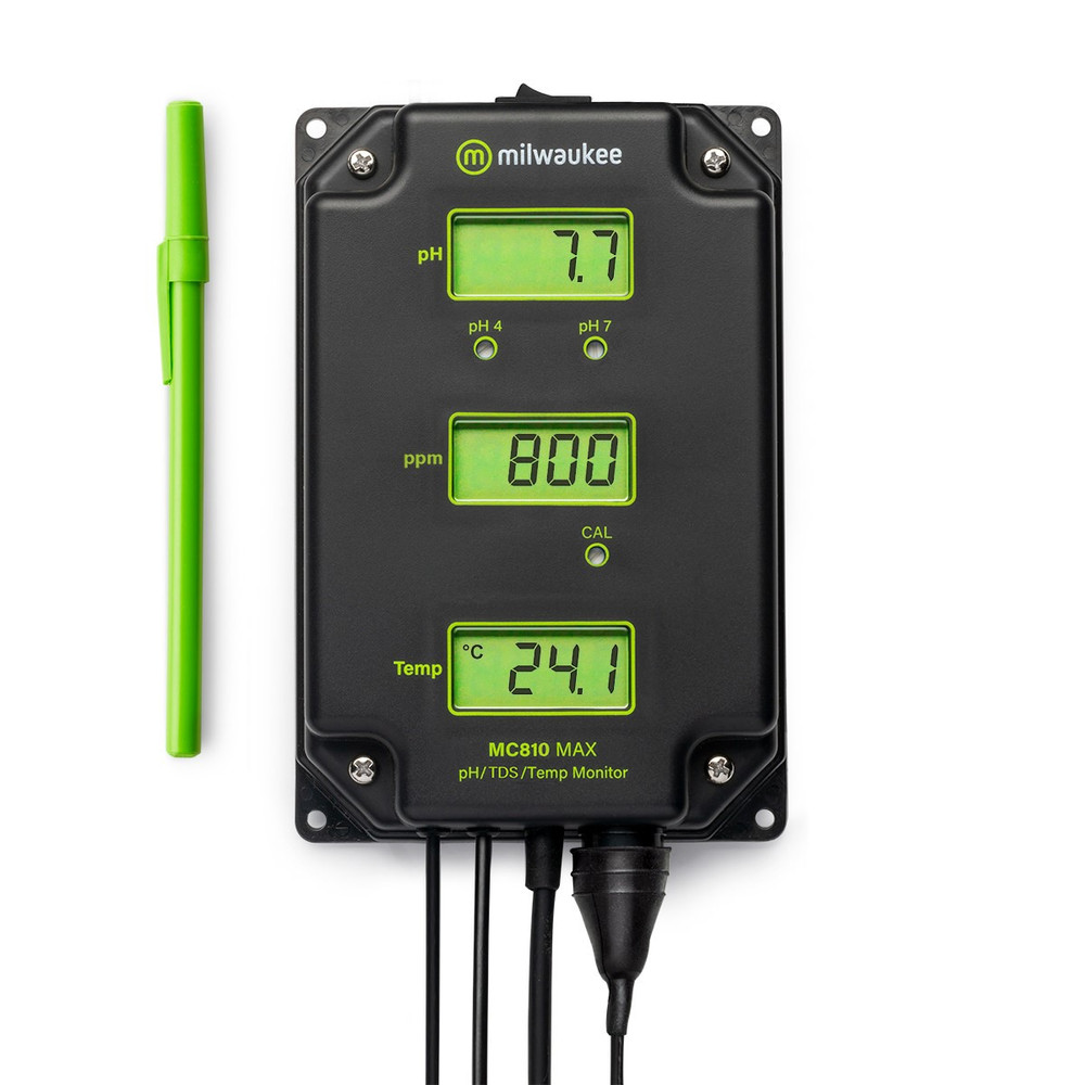 Milwaukee MC810 MAX pH/EC/TDS/Temp Monitors