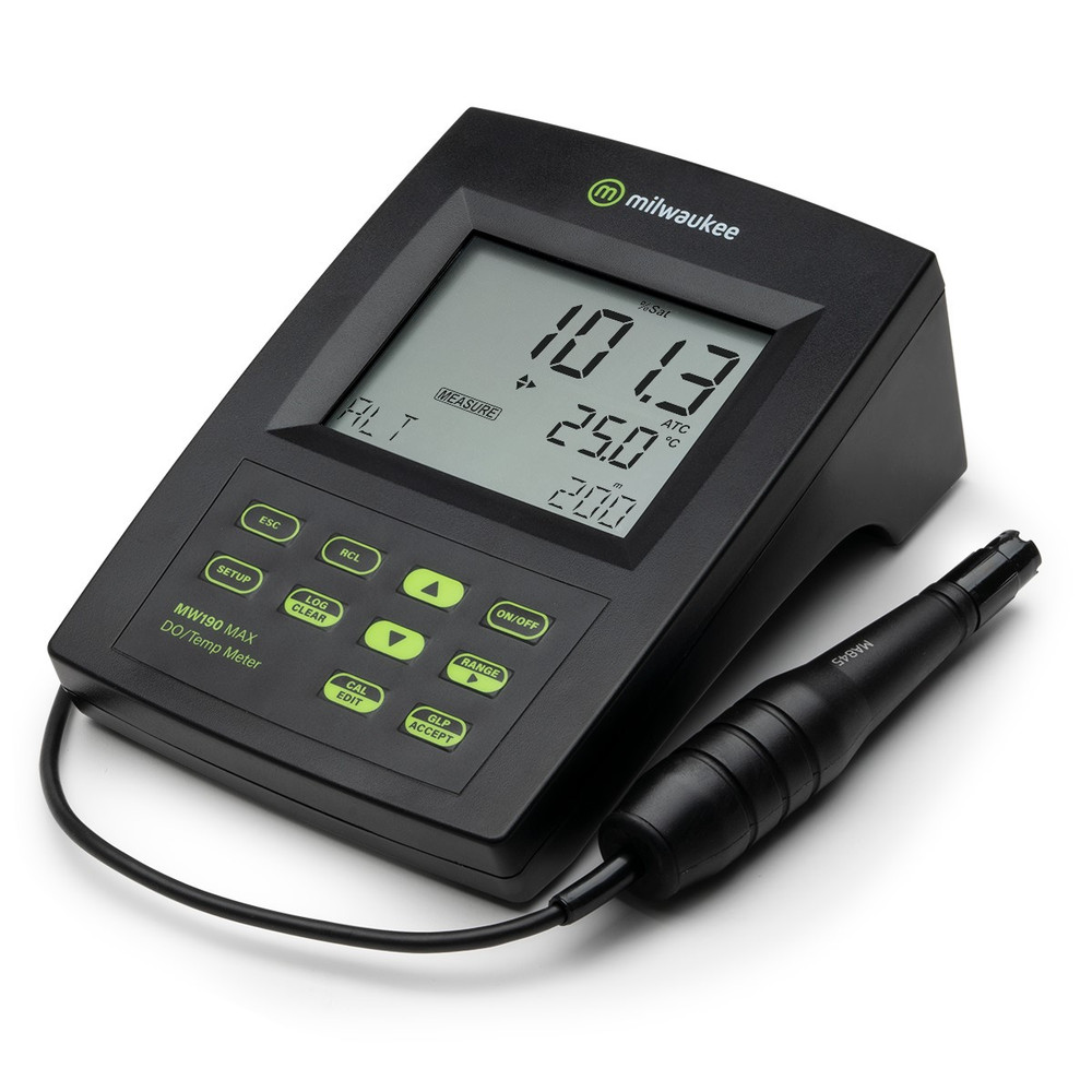 Milwaukee MW190 MAX + Probe Dissolved Oxygen Meter DO Meter - Image 3