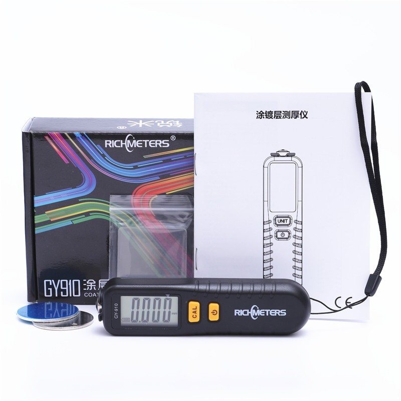 Richmeters RM GY910 Ultrasonic Coating Thickness Gauge - Image 2