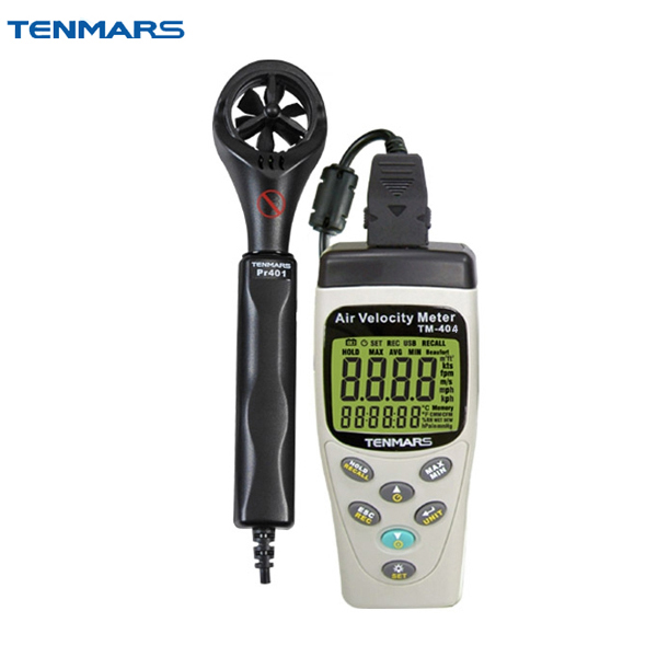 Tenmars TM 404 Air Velocity Meter