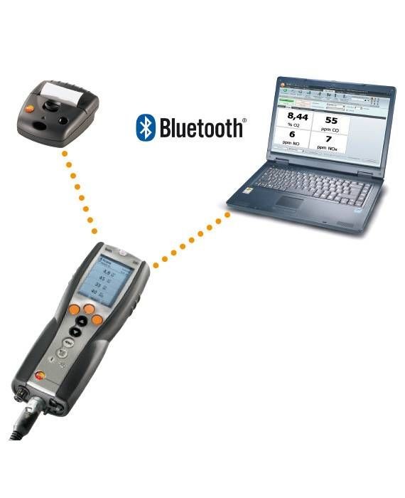 Testo 340 Flue Gas Analyser (Basic Combustion Kit) - Image 2