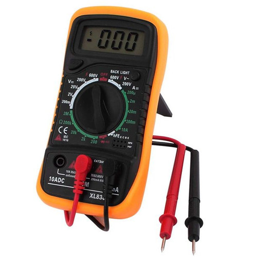 Multimeter XL830L Tester AC DC LCD Mini Digital - Image 2