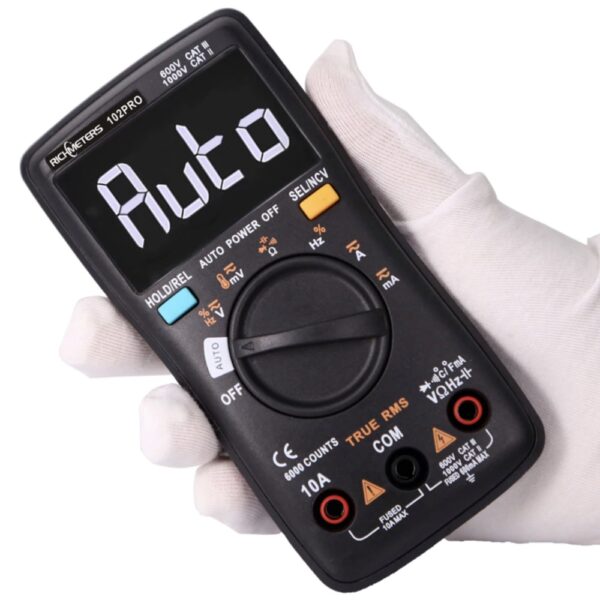 Richmeters RM102 Pro Multimeter Avometer Voltmeter Digital - Image 2