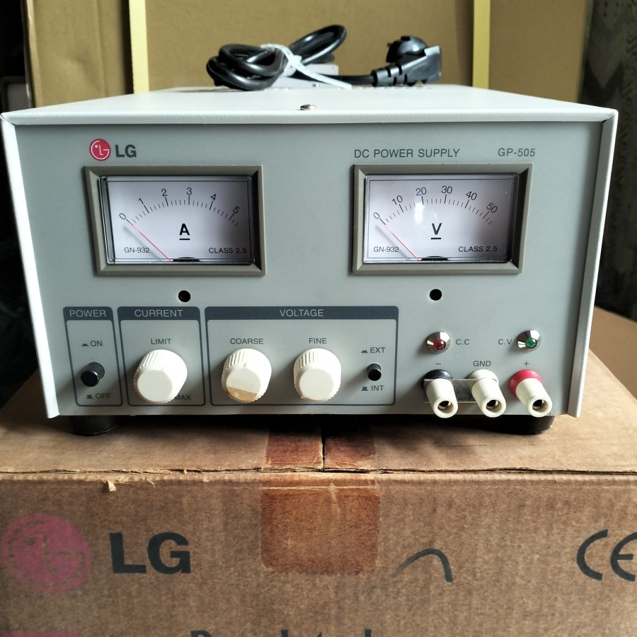 Jual Goldstar GP-505 Analog DC Power Supply 50V / 5 A Harga Murah 2026