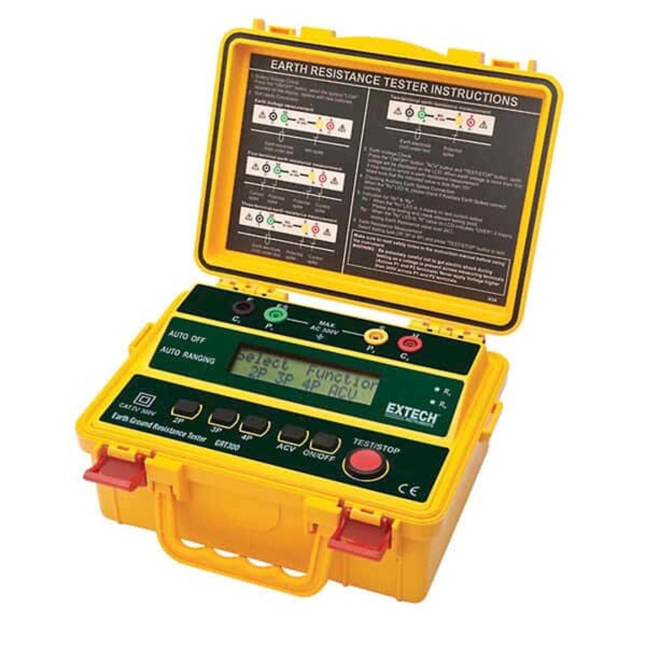 Jual Extech GRT300 4Wire Earth Ground Resistance Tester Harga Murah 2024