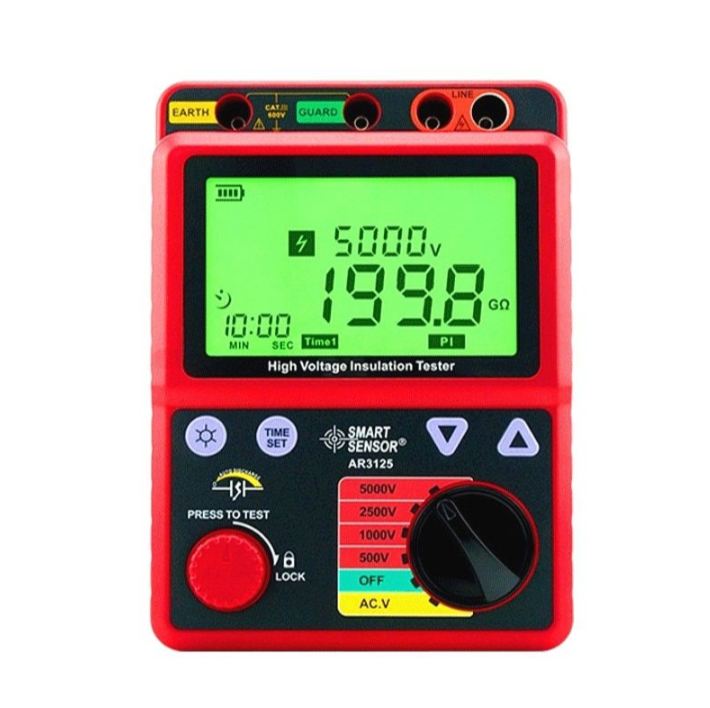 Smart Sensor AR3125 High voltage insulation tester