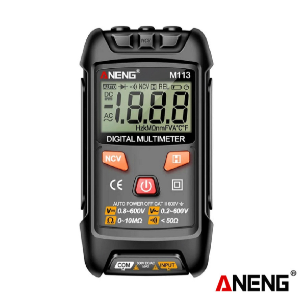 Aneng M113 1999 Counts Mini Multimeter Digital
