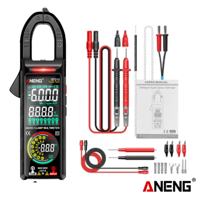 Aneng ST213 Pro Clamp Meter DC/AC - Image 2