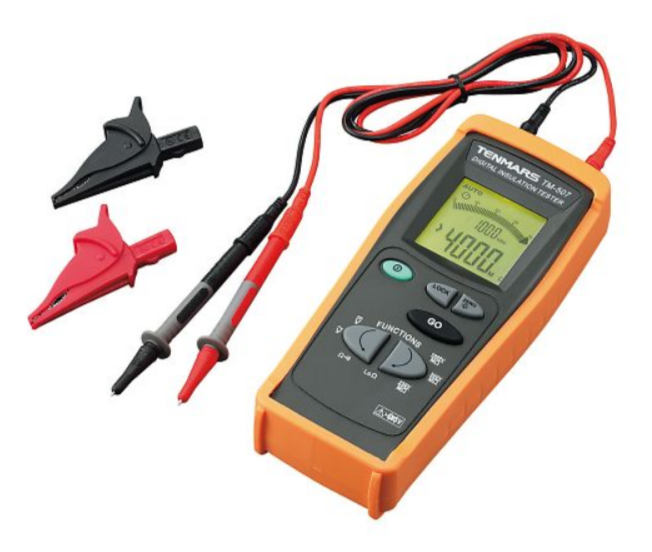 Tenmars TM-507 Digital Insulation Tester Megger - Image 2