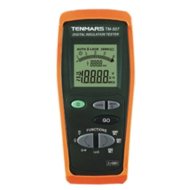 Tenmars TM-507 Digital Insulation Tester Megger