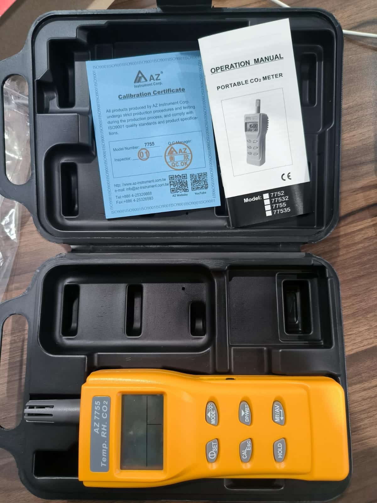 AZ Instrument 7755 CO2 Gas Detector 2