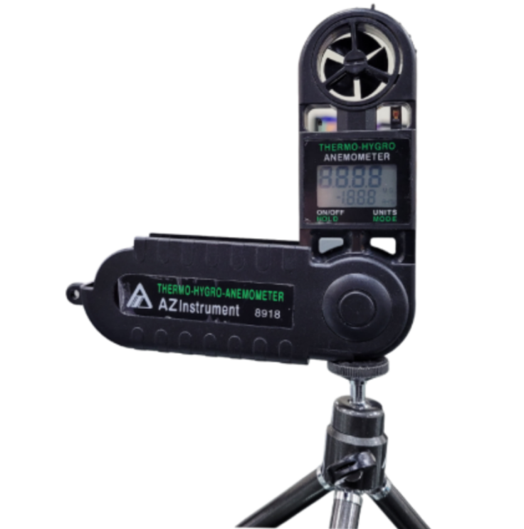 AZ Instrument AZ-8918 Pocket Humidity Anemometer - Image 3