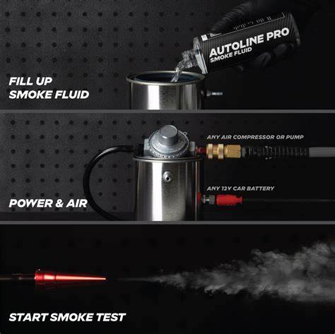 Automotive EVAP Smoke Machine Diagnostic Vacuum Leak Detection Tester NEW - Image 2