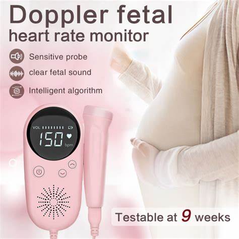 Britzgo Doppler Fetal Heart Rate Monitor Pregnancy Heartbeat Detector