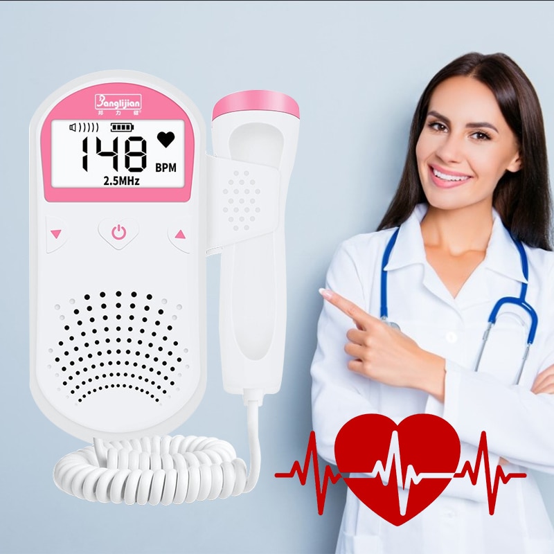 Britzgo Doppler Fetal Heart Rate Monitor Pregnancy Heartbeat Detector - Image 4